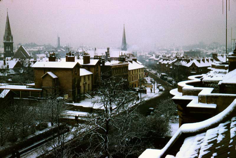 Reading Rooftop View